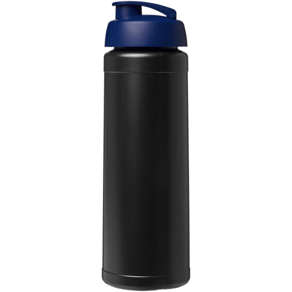 Bouteille publicitaire de sport Baseline Rise de 750 ml recyclée avec couvercle rabattable