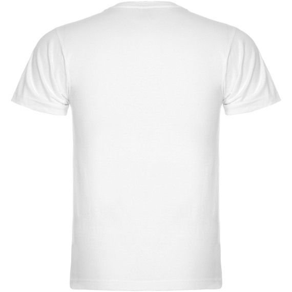 T-shirt publicitaire Samoyedo à col en V et manches courtes pour homme 155 g/m2