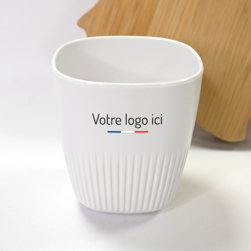 Tasse personnalisée fabriquée en France écologique Moka