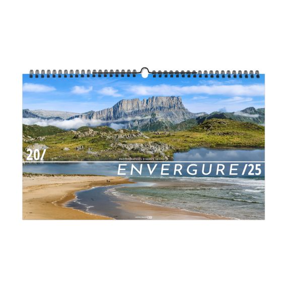 Calendrier personnalisé fabriqué en France 13 feuillets Envergure grand format