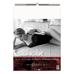 Calendrier personnalisable fabriqué en France 13 feuillets Lingerie