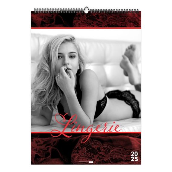 Calendrier personnalisable fabriqué en France 13 feuillets Lingerie