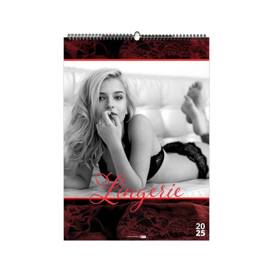 Calendrier personnalisable fabriqué en France 13 feuillets Lingerie