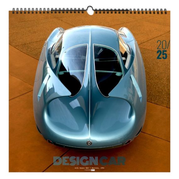 Calendrier personnalisable fabriqué en France 7 feuillets Design Car petit format