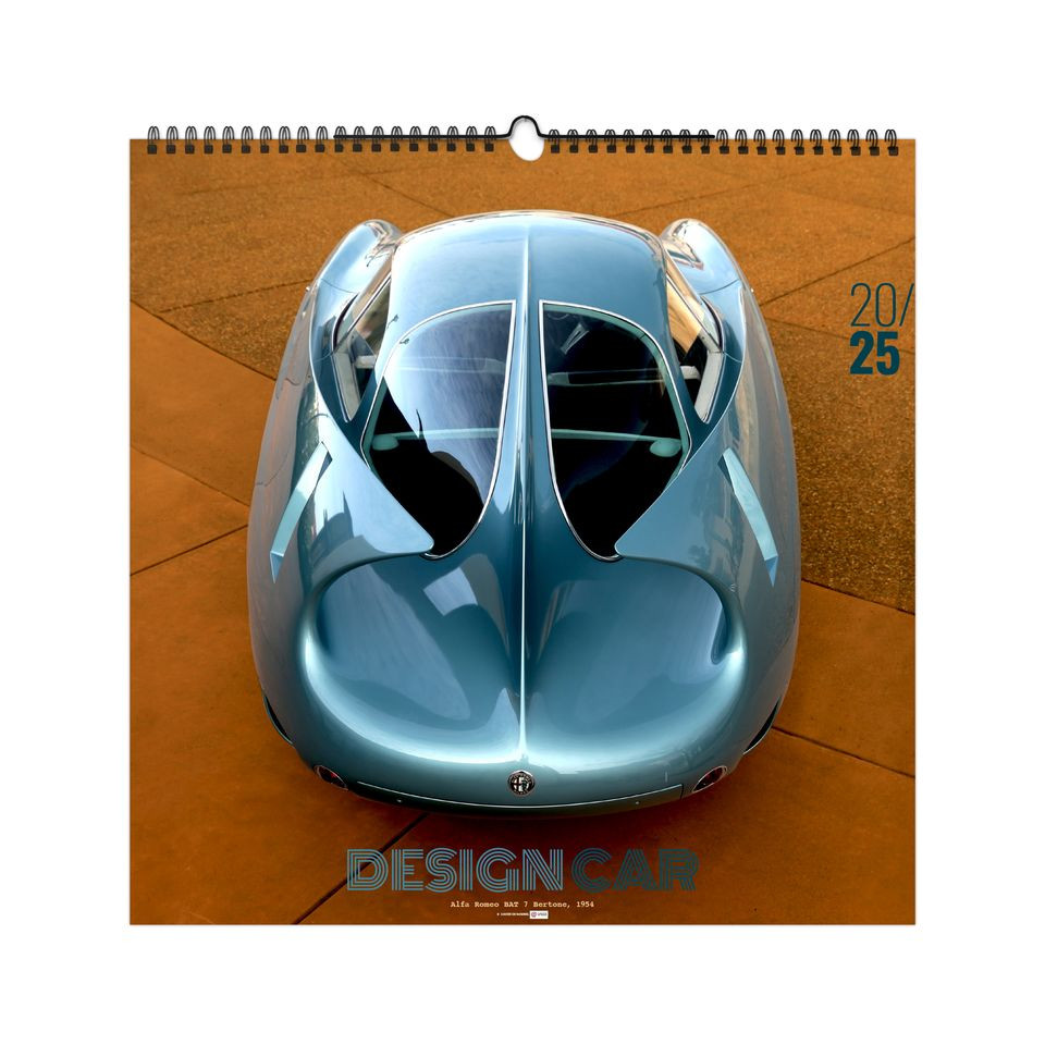 Calendrier personnalisable fabriqué en France 7 feuillets Design Car petit format