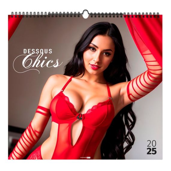 Calendrier personnalisable fabriqué en France 6 et 7 feuillets Dessous Chics petit format