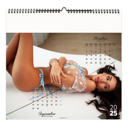 Calendrier personnalisable fabriqué en France 6 et 7 feuillets Dessous Chics petit format