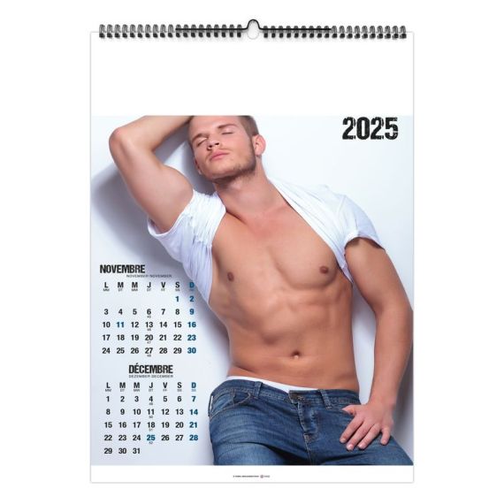 Calendrier personnalisable fabriqué en France 6 et 7 feuillets Fatal grand format