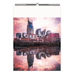 Calendrier personnalisable fabriqué en France 6 ou 7 feuillets L'eau vue du ciel grand format