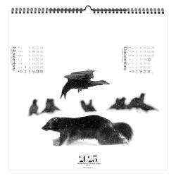 Calendrier personnalisable fabriqué en France 7 feuillets Planète fragile grand format