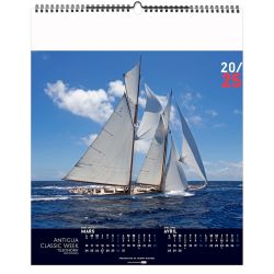 Calendrier personnalisable fabriqué en France 7 feuillets Voile Classique grand format