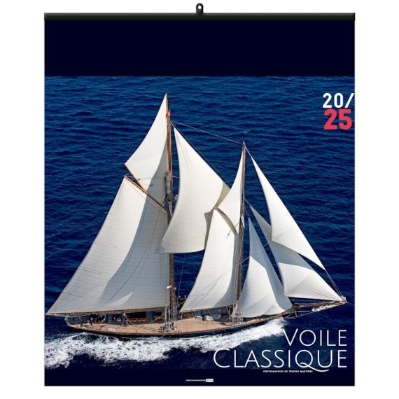 Calendrier personnalisable fabriqué en France 7 feuillets Voile Classique grand format