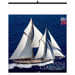 Calendrier personnalisable fabriqué en France 7 feuillets Voile Classique grand format