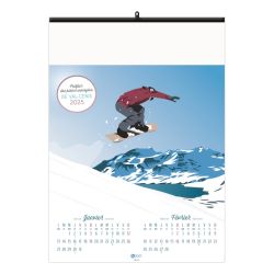 Calendrier personnalisable fabriqué en France 6 et 7 feuillets Côté Mer grand format