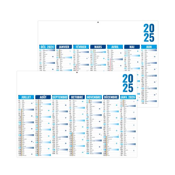 Calendriers personnalisés fabriqués en France Florentin souple