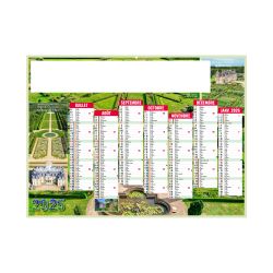 Calendriers publicitaires bancaires Jardins Rigides