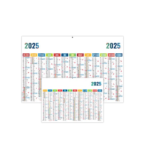 Calendriers bancaires personnalisés fabriqués en France Maximilien Souples