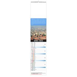 Calendrier personnalisé fabriqué en France 12 feuillets Destinations