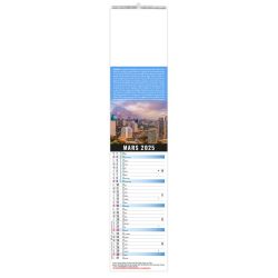 Calendrier personnalisé fabriqué en France 12 feuillets Destinations