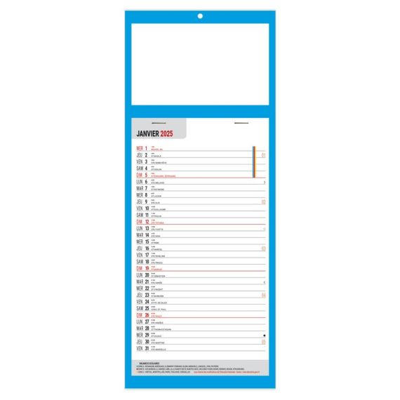 Calendrier publicitaire fabriqué en France 1 Vue Simple