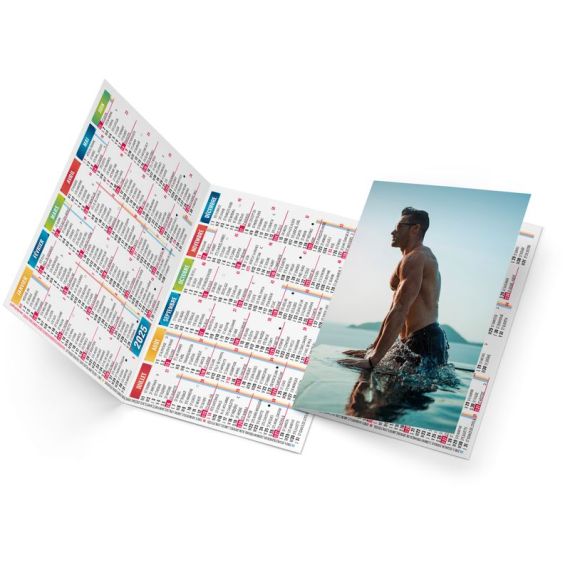 Calendriers publicitaires fabriqués en France de poche Adam