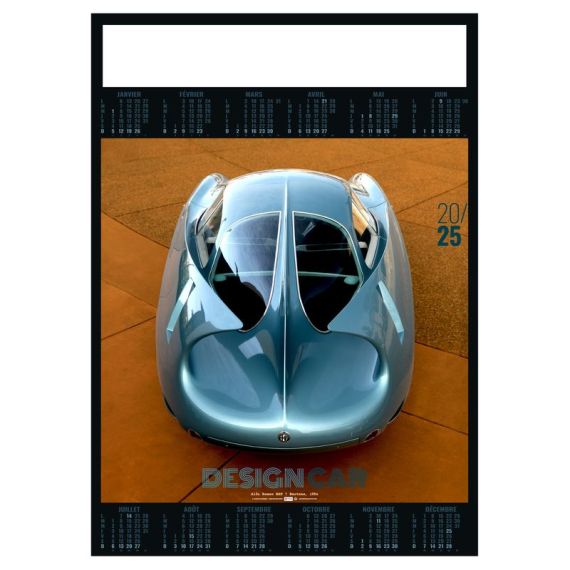 Poster publicitaire fabriqué en France Design Car 500x700 mm