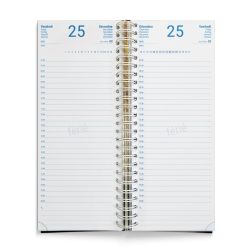 Agenda de caisse personnalisable fabrication Française Balacron Spirale