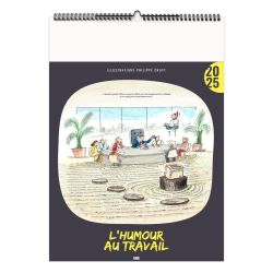 Calendrier personnalisable 6 et 7 feuillets L'humour au travail grand format