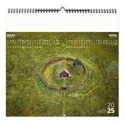 Calendrier personnalisable fabriqué en France 7 feuillets l'année des Méduses petit format