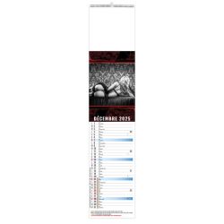 Calendrier 12 feuillets personnalisable fabriqué en France Lingerie 