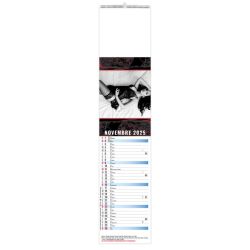 Calendrier 12 feuillets personnalisable fabriqué en France Lingerie 