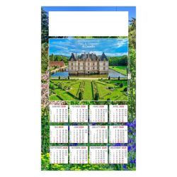 Calendrier personnalisable fabriqué en France 1 Vue Coralie