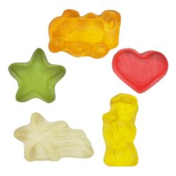 Bonbons publicitaires fabriqués en Europe formes standard HARIBO