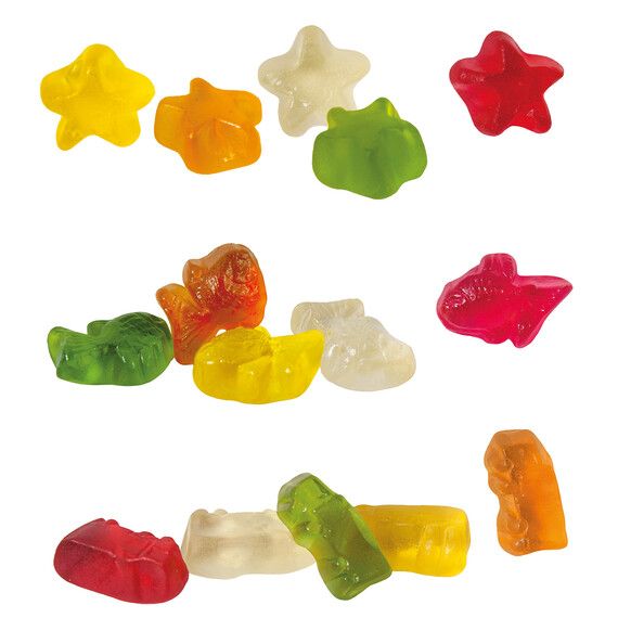 Bonbons publicitaires fabriqués en Europe formes standard HARIBO