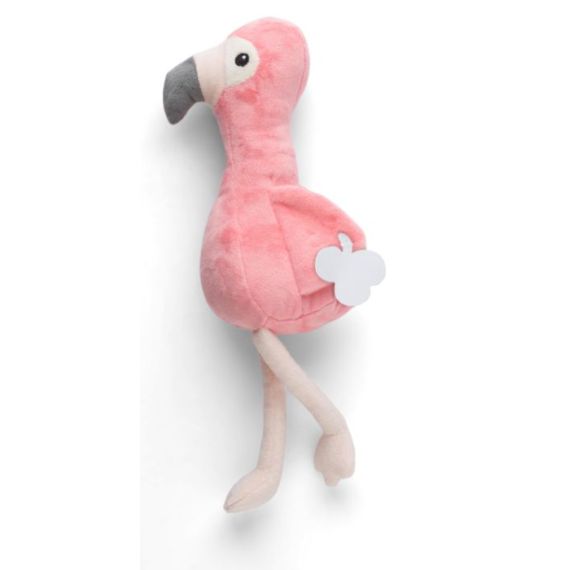 Peluche flamant rose Alicia personnalisée publicitaire