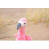 Peluche flamant rose Alicia personnalisée publicitaire