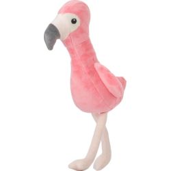 Peluche flamant rose Alicia personnalisée publicitaire