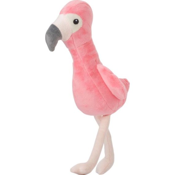 Peluche flamant rose Alicia personnalisée publicitaire