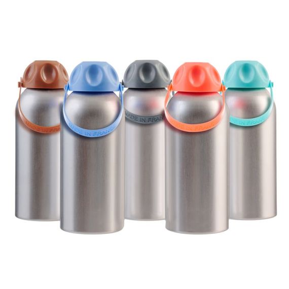 Gourde aluminium personnalisée fabriquée en France 650 ml