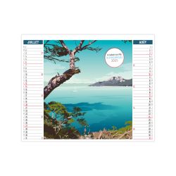 Calendrier personnalisé Vacances 2 en 1