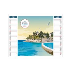 Calendrier personnalisé Vacances 2 en 1