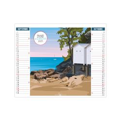 Calendrier personnalisé Vacances 2 en 1