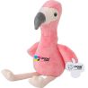 Peluche flamant rose Alicia personnalisée publicitaire