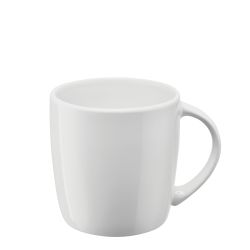 Mug personnalisable Ennia White en grès personnalisable 250 ml