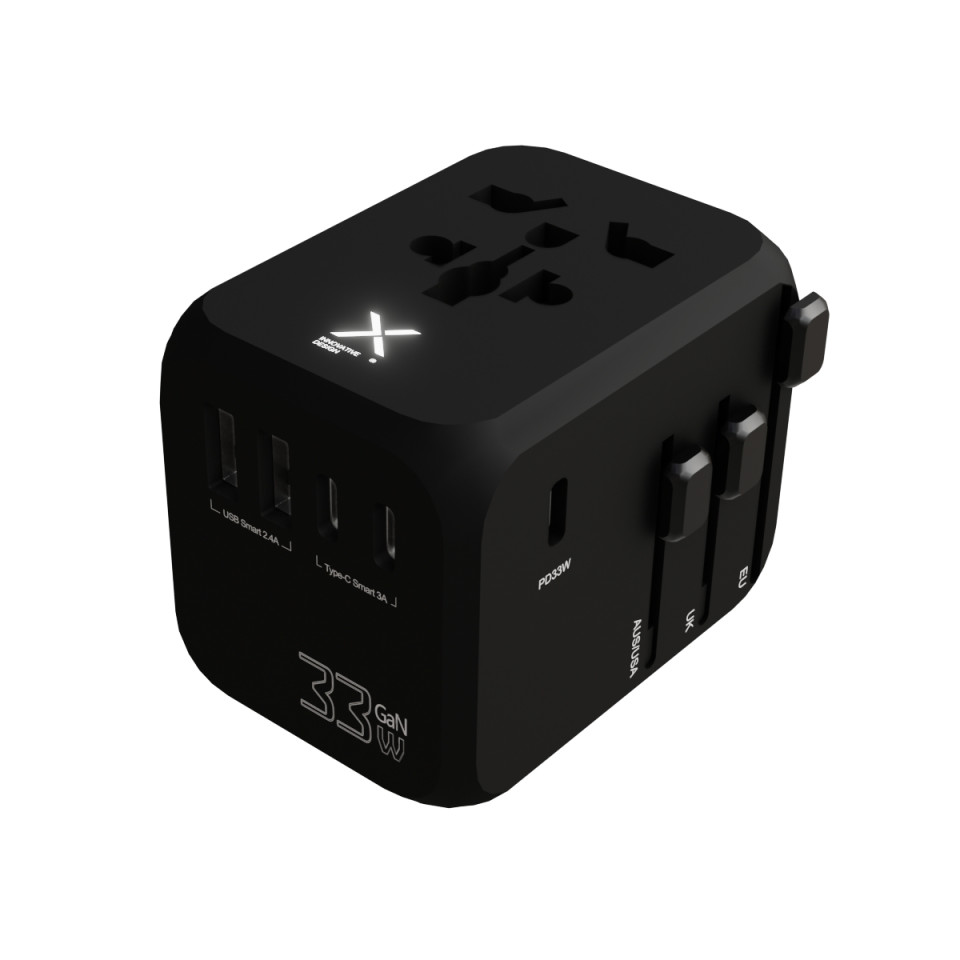 Adaptateur de voyage universel personnalisé 33W