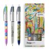 Stylo 4 couleurs publicitaire fabriqué en France BIC® Colours Soft touch