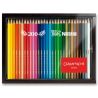 Coffret plumier de 30 crayons de couleurs Swisscolor Caran d’Ache personnalisé fabriqué en Europe