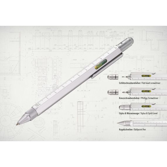 Stylo bille personnalisable multifonctions Construction