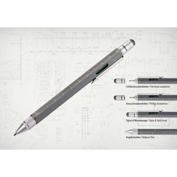 Stylo bille personnalisable multifonctions Construction