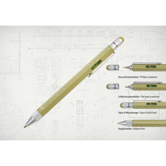 Stylo bille personnalisable multifonctions Construction